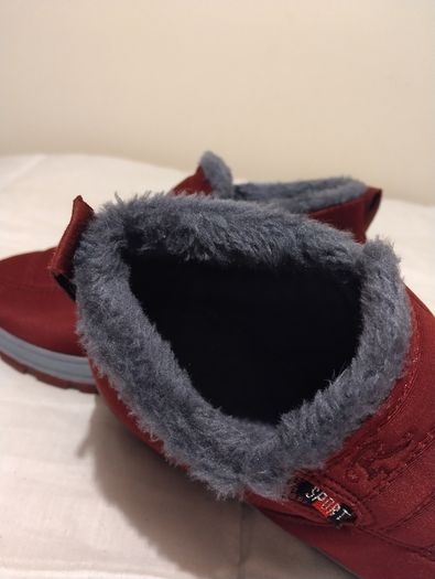 Fleece Lined Waterproof Ankle Boots New