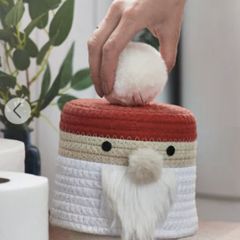 Santa Toilet Roll Cover