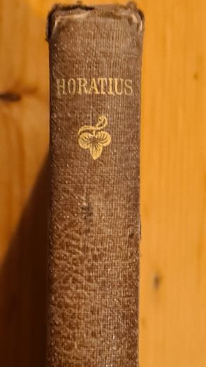 Quinti Horatii Flacci Opera Omnia Ex Recensione. A J Macleane. MDCCCLXXIX. VINTAGE 1879 Hardback In Good Condition.