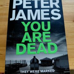 You are Dead. Peter James.  4 books 10 euro