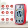 Digital Multimeter Voltmeter Ohmmeter Ammeter Multi Tester Meter with Backlit LCD Electronic Test Meter Measures Voltage, Current, Resistance; Tests Continuity, Diode Image 10