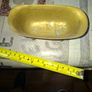 Beautiful Miniature Solid Brass Bathtub with four Shell-Shaped Feet. It is the perfect size to keep rings and jewelry in, Image 2