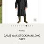 Mens Game Wax Coat Image 2