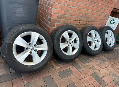 Alloys VW Skoda Etc Geniune 5x112 New Tyres