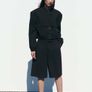 Zara Maxi Pocket Bomber Jacket Image 2