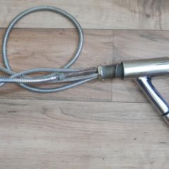 Tap Faucet Pull Out Mixer Brass Kitchen 2 Water Jet Single Lever Tap