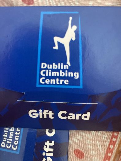voucher for climbing
