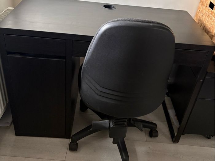 Desk and chair