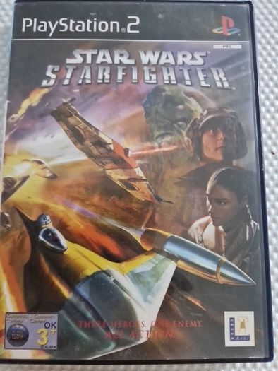 Star Wars Starfighter PlayStation2 Ps2 Games Original