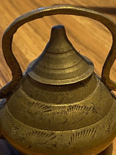 Selection Hand carved Brass items.