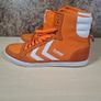 Hummel HI TOP trainers Orange Karma Size UK 7 EU 41 unisex Image 9