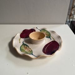 Reduced Pretty ceramic dish