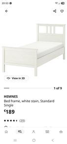 Single bed from Ikea