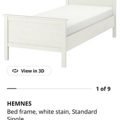Single bed from Ikea