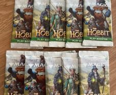 Magic The Gathering The Hobbit Play Boosters English Sealed read description