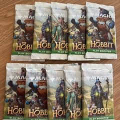 Magic The Gathering The Hobbit Play Boosters English Sealed read description