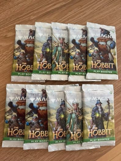 Magic The Gathering The Hobbit Play Boosters English Sealed read description