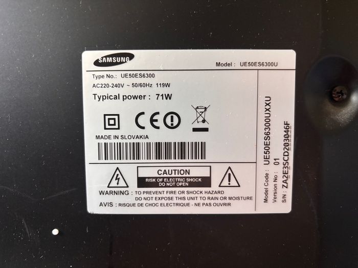 Samsung Ue50es6300 - 50" 3d Led Tv