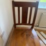 X4 wooden dining chairs Image 5