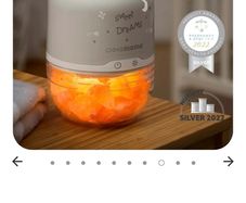 Himalayan Salt Lamp, Humidifier & Night Light