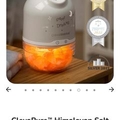 Himalayan Salt Lamp, Humidifier & Night Light