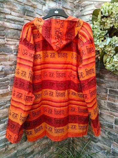 Hippie style Indian cotton hoodie  Size XL  Cotton