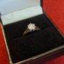 VS diamond 18ct solitaire engagement ring CLEARANCE Image 4