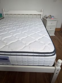 Bed and mattress