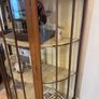 Bow fronted display cabinet Image 2