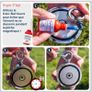 Magnetic Fishing Set - 2x350 kg - Diameter 94 mm - Neodymium Magnet with 2 Ropes, Grab Hooks & Gloves - Magnetic Fishing Fishing Rod - Eyelet Magnet - Fishing Magnetic Fishing Set Image 4