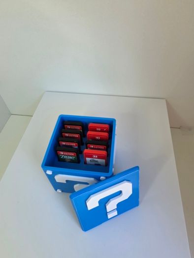 Super Mario Mystery Box Nintendo Switch Game Card Holder