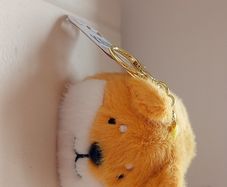 Cute dog keychain