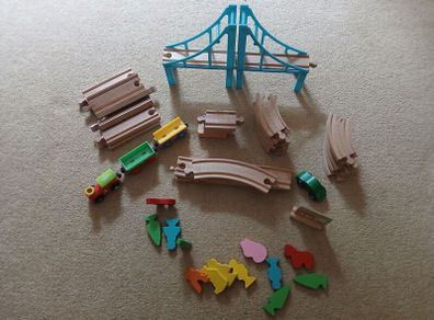 Wooden Train Set