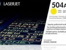 HP 504A Yellow LaserJet Toner Cartridge CE252A
