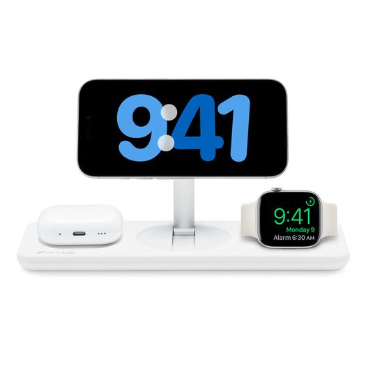 Wireless Charger Wireless Charger Wireless Charger Nimble Podium 3-in-1 Wireless Fast Charger (25w) Brand New