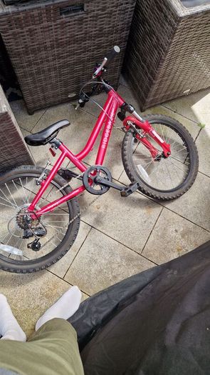 Girls 20 inch Ridgeback bike