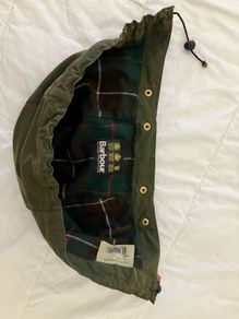 Barbour Northumbria Classic Wax Cotton Hoodie