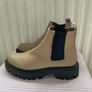 ankle boots beige chunky ankle boot size 39 Image 2