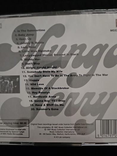 Mungo Jerry - The Best Of. New CD.