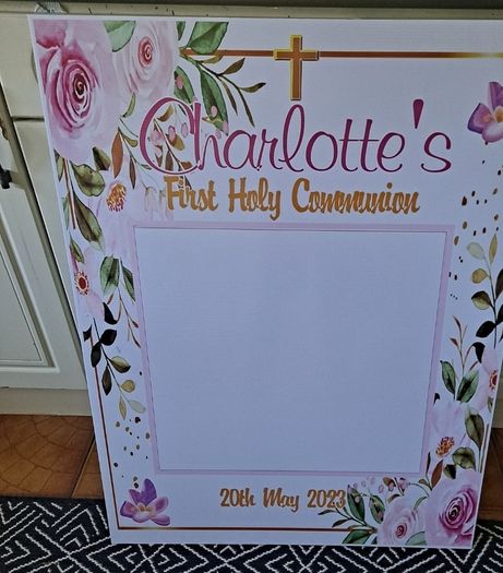 Floral social media frames