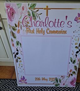 Floral social media frames