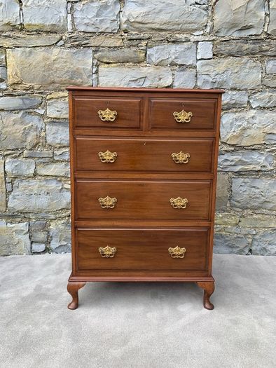 Late Edwardian Mahogany Chest of Drawers.
