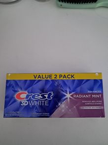 Crest 3d white toothpaste