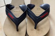 flip flops boy sandals size junior 12 or 13 Havaianians