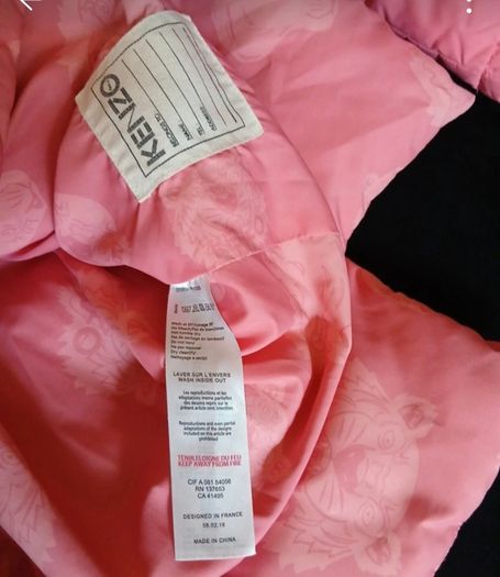 Kenzo girls coat