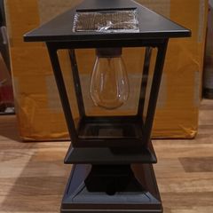 solar post lights