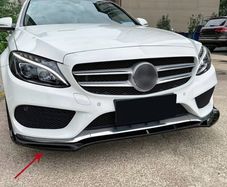 Front Splitter for Mercedes C Class AMG Line (Free Delivery)