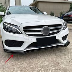 Front Splitter for Mercedes C Class AMG Line (Free Delivery)
