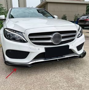 Front Splitter for Mercedes C Class AMG Line (Free Delivery)