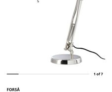 FORSA work lamp including bulb